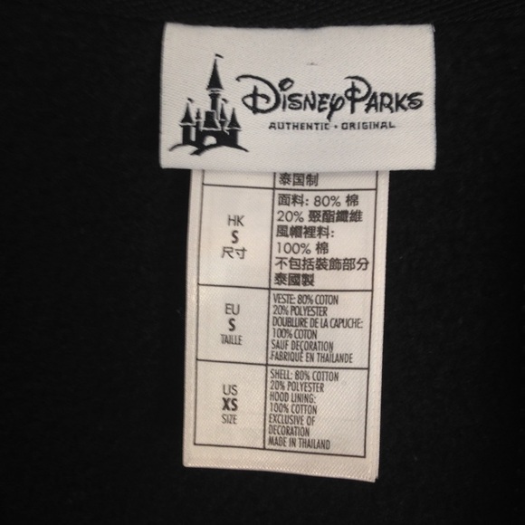 DISNEY Parks Minnie Mouse Hoodie Size XSmall - Picture 7 of 7